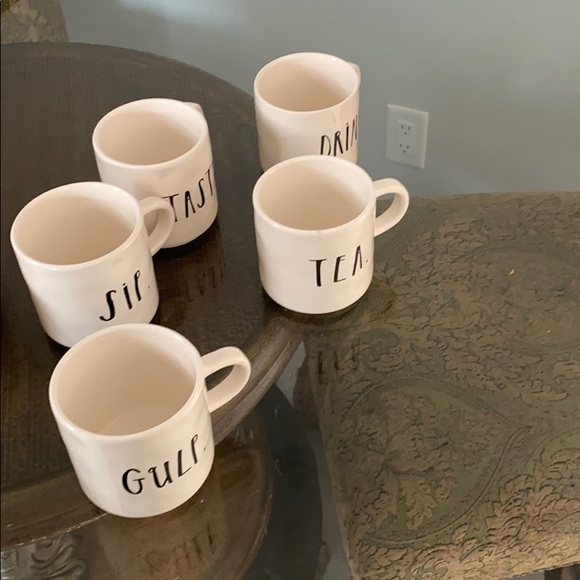 Rae Dunn Other - Rae Dun set of 5 Beer Mugs